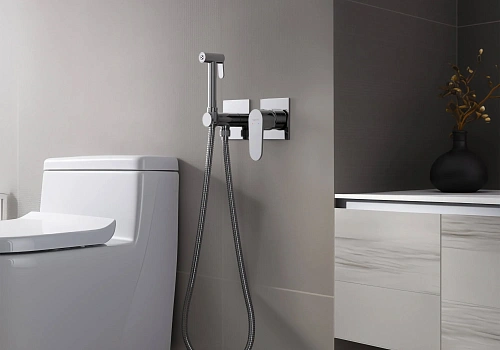 Гигиенический душ Aquatek ОБЕРОН AQ1220CR Хром, встраиваемый Гигиенический душ Aquatek ОБЕРОН AQ1220CR Хром, встраиваемый