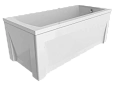 Акриловая ванна Timo RITTA1270 (1200x700x630) Акриловая ванна Timo RITTA1270 (1200x700x630)