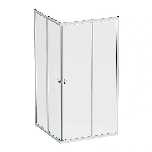 Душевой уголок AM.PM Sunny W87G-403-100100-MT 100x100 серебро, стекло прозрачное Душевой уголок AM.PM Sunny W87G-403-100100-MT 100x100 серебро, стекло прозрачное