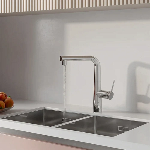 Смеситель для кухни IDDIS Pure (PURSBPFi05N) с фильтром и выдвижным изливом, хром Смеситель для кухни IDDIS Pure (PURSBPFi05N) с фильтром и выдвижным изливом, хром