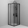 Душевой уголок AM.PM Gem W90G-403-8080-BT 80x80 черный матовый, стекло прозрачное Душевой уголок AM.PM Gem W90G-403-8080-BT 80x80 черный матовый, стекло прозрачное