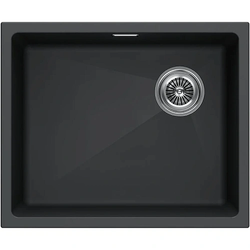 Кухонная мойка Paulmark LUMI 55UNI-SKEW LU55SK-AN, антрацит, 555х440 Кухонная мойка Paulmark LUMI 55UNI-SKEW LU55SK-AN, антрацит, 555х440