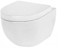 Унитаз подвесной AM.PM Awe C111738SC Крышка-сиденье Унитаз подвесной AM.PM Awe C111738SC Крышка-сиденье