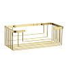Полка WasserKRAFT K-711BRUSHED GOLD K-711BG металлическая золото Полка WasserKRAFT K-711BRUSHED GOLD K-711BG металлическая золото