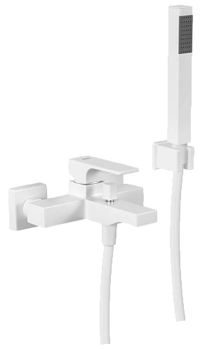 Смеситель для ванны Remer Absolute AU02BO, белый матовый Смеситель для ванны Remer Absolute AU02BO, белый матовый