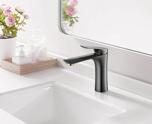 Смеситель для раковины ARROW AMP11857LF90 серый Смеситель для раковины ARROW AMP11857LF90 серый