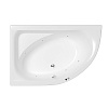 Акриловая ванна WHITECROSS Aquarella 170x110 левая &quot;SOFT&quot; хром 0108.170110.100.SOFT.CR