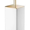 Ершик для унитаза Boheme белый-золото 10949-W-G Ершик для унитаза Boheme белый-золото 10949-W-G