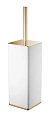 Ершик для унитаза Boheme белый-золото 10949-W-G Ершик для унитаза Boheme белый-золото 10949-W-G