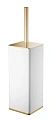 Ершик для унитаза Boheme белый-золото 10949-W-G Ершик для унитаза Boheme белый-золото 10949-W-G