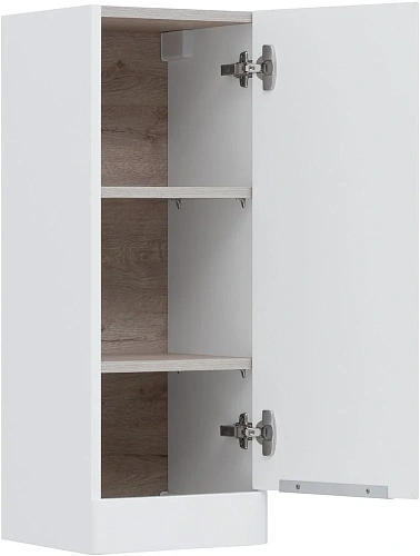 Шкаф-пенал Aquanet Ирис new 30 белый глянец 00310155 Шкаф-пенал Aquanet Ирис new 30 белый глянец 00310155