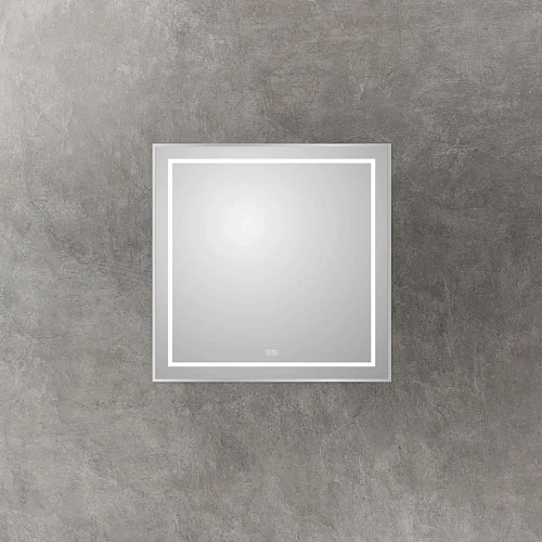 Зеркало BelBagno SPC-KRAFT-900-800-LED-TCH-WARM 900x32x800 мм с подсветкой сенсорным выключателем и подогревом Зеркало BelBagno SPC-KRAFT-900-800-LED-TCH-WARM 900x32x800 мм с подсветкой сенсорным выключателем и подогревом