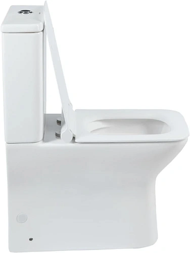 Чаша напольного унитаза Aquanet Rimless Cube-C CL-12248B с сиденьем Чаша напольного унитаза Aquanet Rimless Cube-C CL-12248B с сиденьем