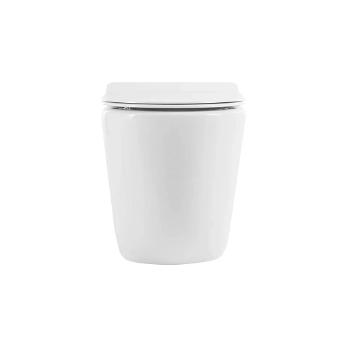 Унитаз приставной BelBagno SFERA-R BB2141CBR/BB2111SC безободковый с сиденьем Унитаз приставной BelBagno SFERA-R BB2141CBR/BB2111SC безободковый с сиденьем