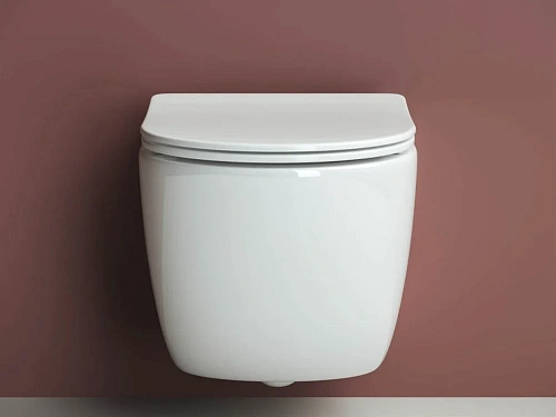 Унитаз подвесной Ceramica Nova FORMA CN3009 белый с сиденьем Унитаз подвесной Ceramica Nova FORMA CN3009 белый с сиденьем