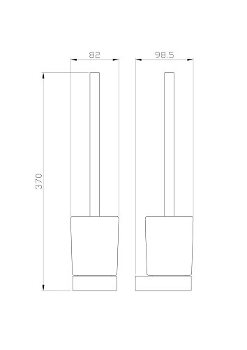 Ершик для унитаза Wonzon & Woghand брашированное золото (WW-8329-BG) Ершик для унитаза Wonzon & Woghand брашированное золото (WW-8329-BG)
