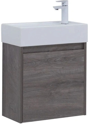 Тумба под раковину Aquanet Nova Lite 50 дуб рошелье (1 дверца) 00298854 Тумба под раковину Aquanet Nova Lite 50 дуб рошелье (1 дверца) 00298854