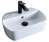 Картинка анонса товара «раковина gid n9293 61108 подвесная белая 44.5x30x13»