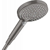 Картинка анонса товара «душевая лейка hansgrohe raindance select s 120 3jet ecosmart 9 л/мин. 26531340, шлифованный черный х»