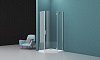 Картинка анонса товара «душевой уголок belbagno kraft-p-1-100-c-cr-r 1000x1000 мм»