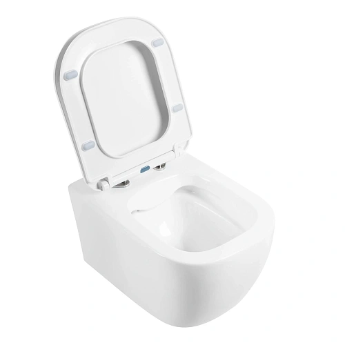 Унитаз подвесной BelBagno GENOVA BB1102CH/BB1102SC безободковый с сиденьем Унитаз подвесной BelBagno GENOVA BB1102CH/BB1102SC безободковый с сиденьем