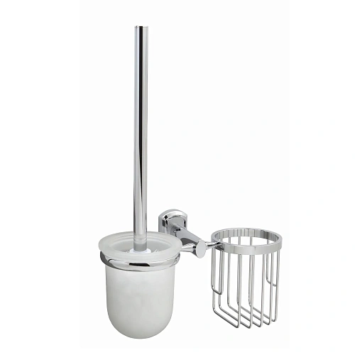 Ершик для унитаза WasserKRAFT Oder K-3035 хром Ершик для унитаза WasserKRAFT Oder K-3035 хром