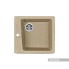 Кухонная мойка Aquaton Парма 1A713032PM220 из литого мрамора, квадратная, песочная Кухонная мойка Aquaton Парма 1A713032PM220 из литого мрамора, квадратная, песочная
