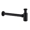 Сифон для раковины ABBER AF0030B черный матовый Сифон для раковины ABBER AF0030B черный матовый