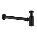 Сифон для раковины ABBER AF0030B черный матовый Сифон для раковины ABBER AF0030B черный матовый