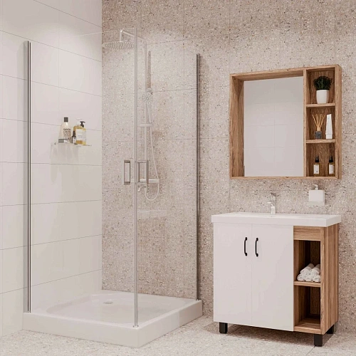 Душевой уголок Niagara Nova NG-6603-08 (90x90x190) квадратная, двери распашные, 66030811 Душевой уголок Niagara Nova NG-6603-08 (90x90x190) квадратная, двери распашные, 66030811