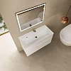 Тумба под раковину AQUAme AQM900310WH S3 подвесная 100 см белый глянец Тумба под раковину AQUAme AQM900310WH S3 подвесная 100 см белый глянец