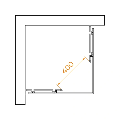 Душевой уголок RGW PA-030 700x700 мм 3508103077-11 хром Easy Clean Душевой уголок RGW PA-030 700x700 мм 3508103077-11 хром Easy Clean
