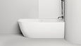Ванна из искусственного камня Salini SOFIA CORNER R 170x85 102514G угловая S-Sense
