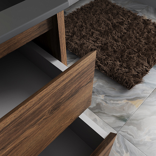 Тумба под раковину Vincea Gio 600 VMC-2G600CO подвесная, C.Oak Тумба под раковину Vincea Gio 600 VMC-2G600CO подвесная, C.Oak