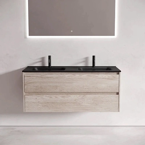 Тумба под раковину Sancos Libra LB120-2EG 1190х450х500 дуб галифакс натуральный, подвесная Тумба под раковину Sancos Libra LB120-2EG 1190х450х500 дуб галифакс натуральный, подвесная