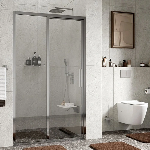 Душевая дверь WasserKRAFT Lopau 32S05L хром Душевая дверь WasserKRAFT Lopau 32S05L хром