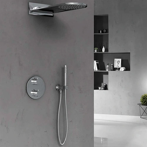 Душевая система Vincea VSFW-104TCH термостатический встраиваемая, хром Душевая система Vincea VSFW-104TCH термостатический встраиваемая, хром
