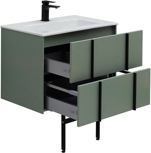 Тумба под раковину Allen Brau Reality 70 1.32004.CGM олива матовый Тумба под раковину Allen Brau Reality 70 1.32004.CGM олива матовый