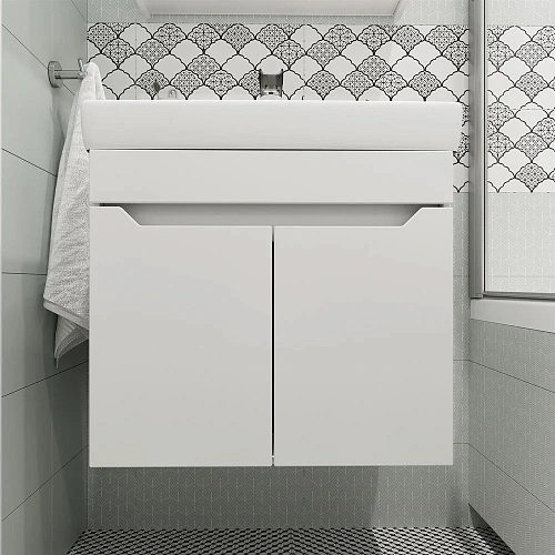 Тумба с раковиной DIWO Архангельск 60 подвесная 569759 Тумба с раковиной DIWO Архангельск 60 подвесная 569759