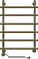 Полотенцесушитель электрический EWRIKA Медея B3 80х50 L, состаренная бронза 473278 Полотенцесушитель электрический EWRIKA Медея B3 80х50 L, состаренная бронза 473278