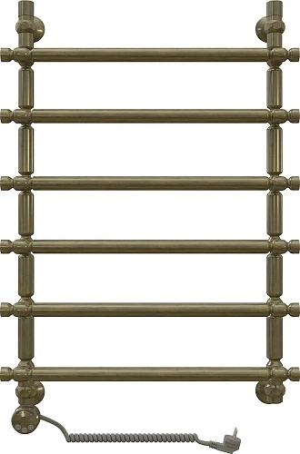 Полотенцесушитель электрический EWRIKA Медея B3 80х50 L, состаренная бронза 473278 Полотенцесушитель электрический EWRIKA Медея B3 80х50 L, состаренная бронза 473278