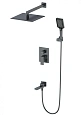Душевая система Wonzon & Woghand встраиваемая, темный графит (WW-88939016-BGM) Душевая система Wonzon & Woghand встраиваемая, темный графит (WW-88939016-BGM)