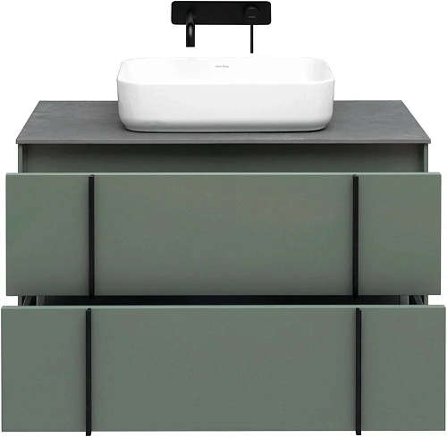 Тумба под раковину Allen Brau Reality 90 1.32006.CGM олива матовый Тумба под раковину Allen Brau Reality 90 1.32006.CGM олива матовый