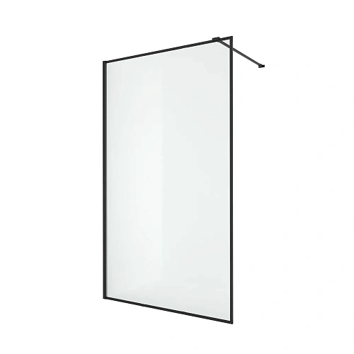 Душевая перегородка NEW TRENDY NEW MODUS BLACK 130x200 EXK-5561 черный Душевая перегородка NEW TRENDY NEW MODUS BLACK 130x200 EXK-5561 черный