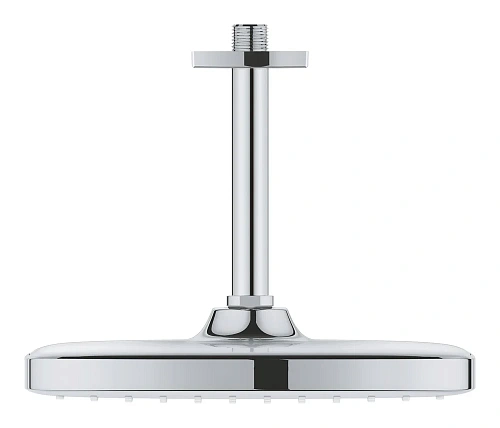 Верхний душ GROHE Tempesta 250 CUBE, квадратный + Душевой кронштейн потолочный 142 мм, хром (2668300 26683000 Верхний душ GROHE Tempesta 250 CUBE, квадратный + Душевой кронштейн потолочный 142 мм, хром (2668300 26683000