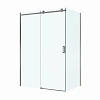 Душевой уголок BelBagno SOFT_CLOSE-2-AH-1-140/100-C-GM 140x100 см, профиль оружейная сталь, стекло прозрачное Душевой уголок BelBagno SOFT_CLOSE-2-AH-1-140/100-C-GM 140x100 см, профиль оружейная сталь, стекло прозрачное