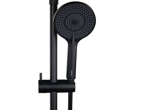 Душевая система Kaiser Serio с термостатом черный матовый 05577-2 Душевая система Kaiser Serio с термостатом черный матовый 05577-2