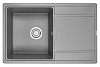 Картинка анонса товара «кухонная мойка granula 7804, алюминиум, кварц 780х500»
