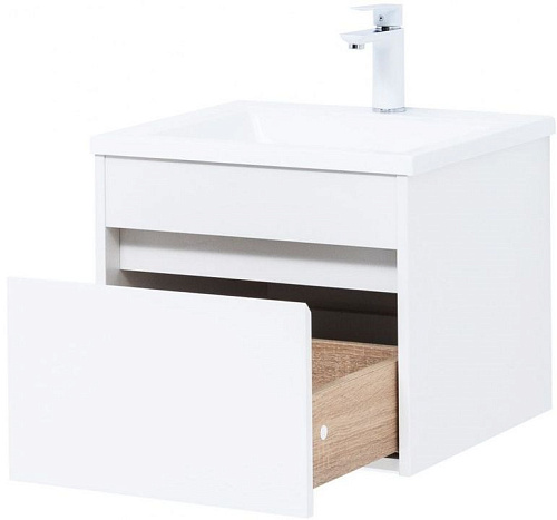 Тумба под раковину Aquanet Токио 48 белый (подвесная, 1 ящик) 00236915 Тумба под раковину Aquanet Токио 48 белый (подвесная, 1 ящик) 00236915