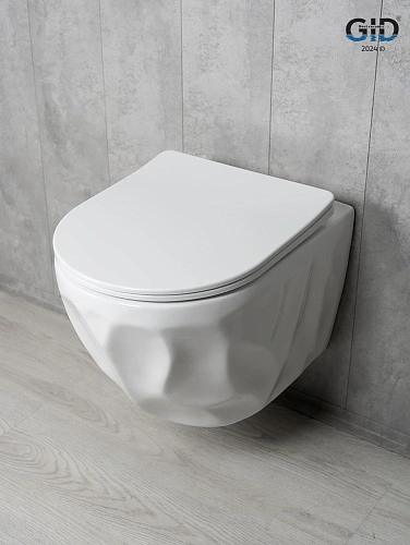 Унитаз подвесной Tornado Gid Tr2196TFX 62263Y белый 49x35.5x34 с крышкой микролифт Унитаз подвесной Tornado Gid Tr2196TFX 62263Y белый 49x35.5x34 с крышкой микролифт